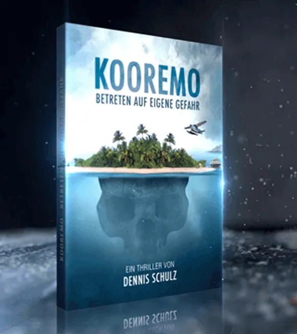 Book cover for Koreemo – The Journey After the War, depicting a desolate scene symbolizing post-war struggles and hope